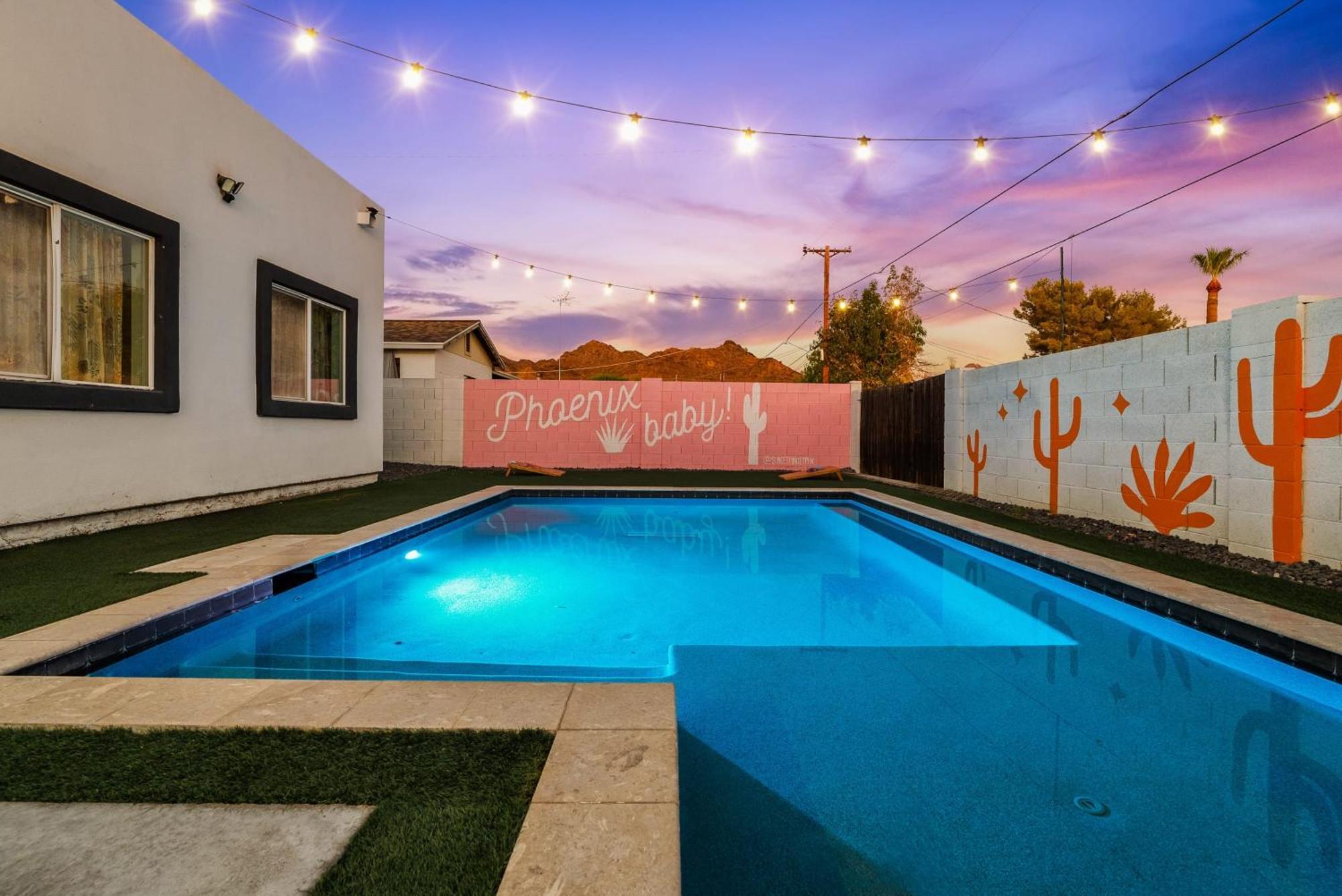 Heated Pool Game Room, Mountain Views Phoenix Exterior photo